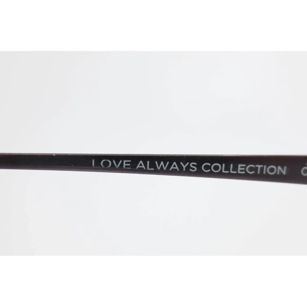 Airlock Love Always Collection 01 Purple Rimless Oval Eyeglasses Frames 135mm